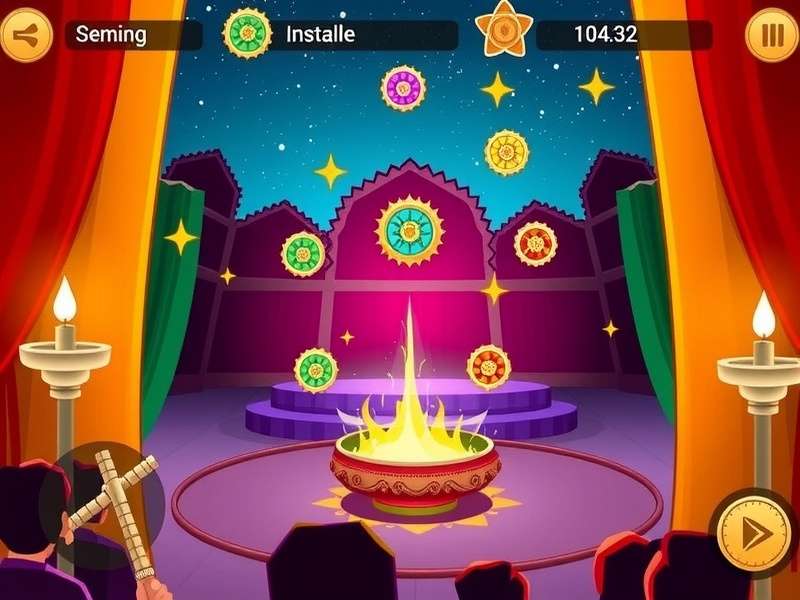Dandiya Delight Game Screenshot
